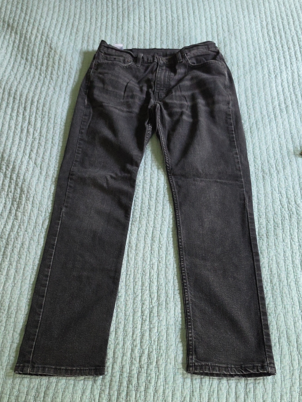 Levi's Men's Charcoal Slim Straight Jeans W32 L30